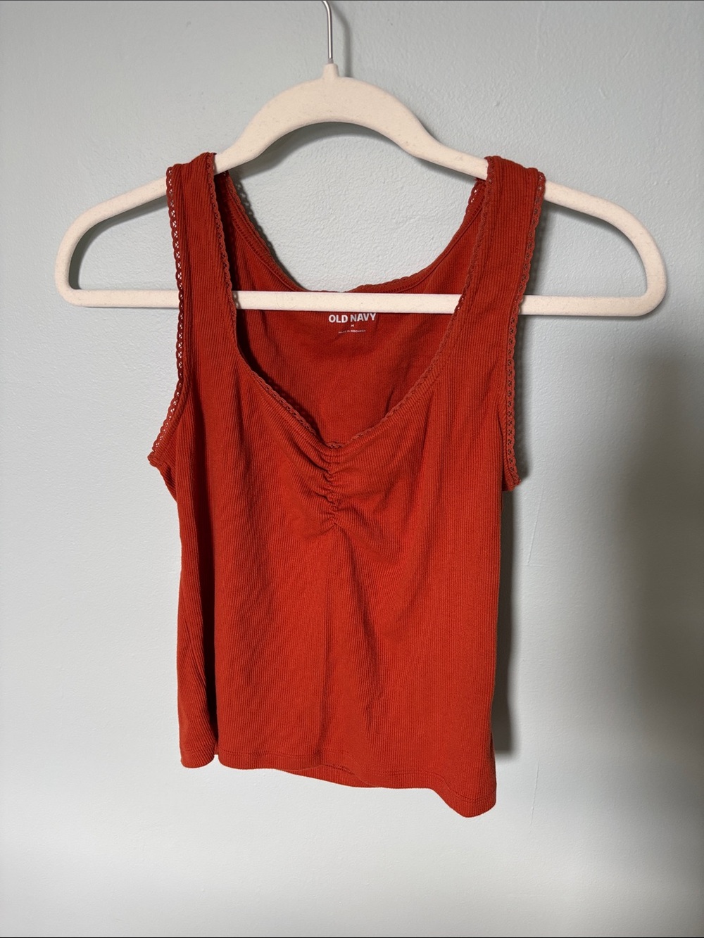 Old Navy Women's Burnt Orange Sleeveless Tank